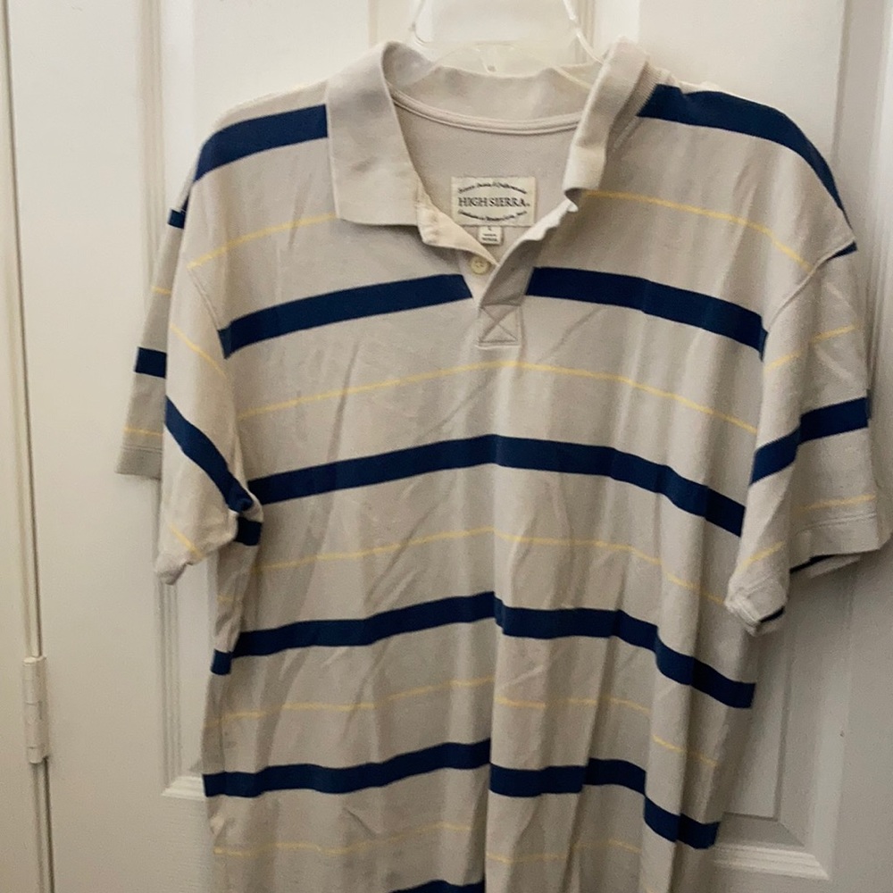 FINAL MARKDOWN Men’s High Sierra polo shirt large
